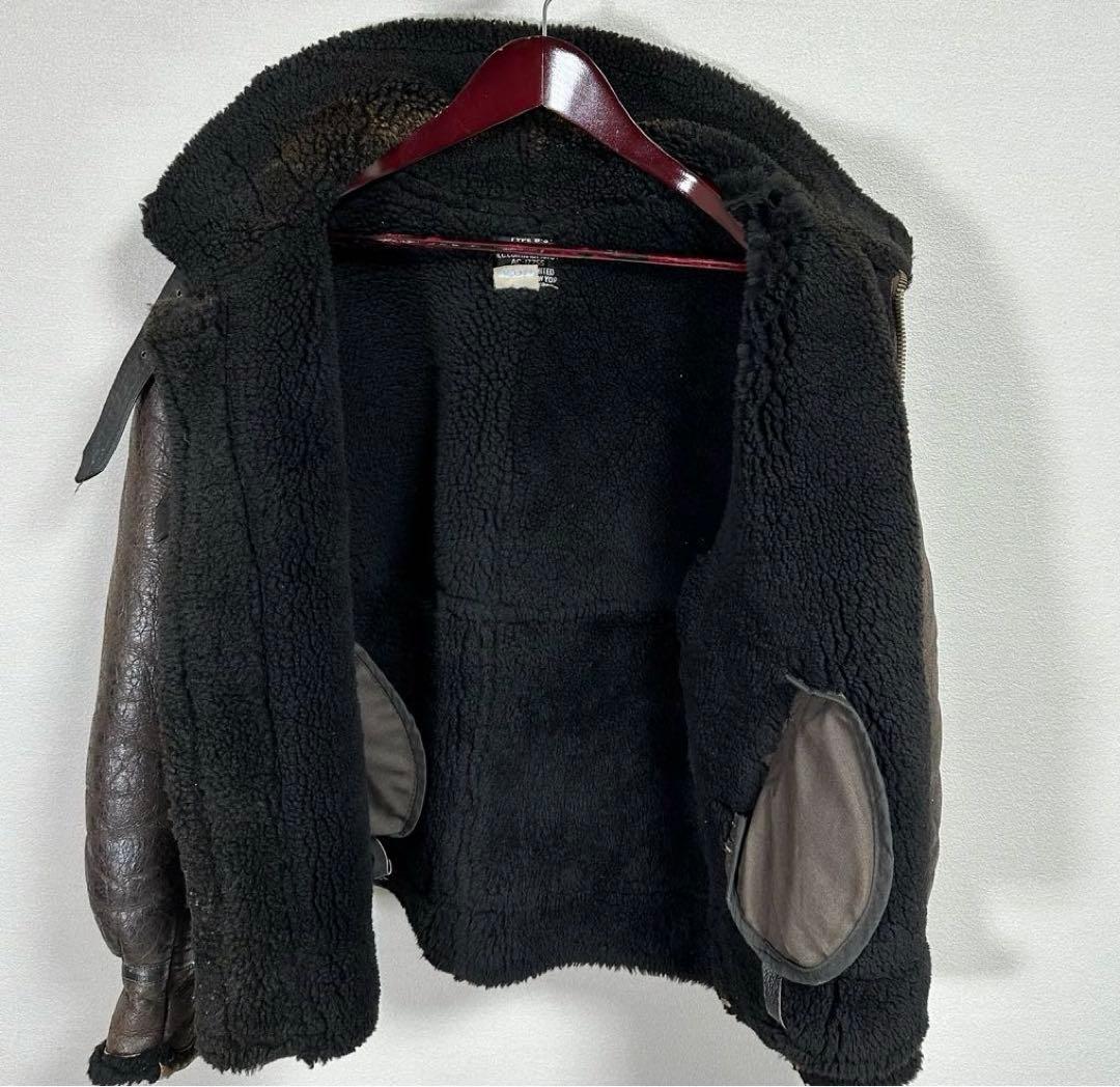 AVIREX B-3 ムートンフライトジャケット USA アメカジ バイカー