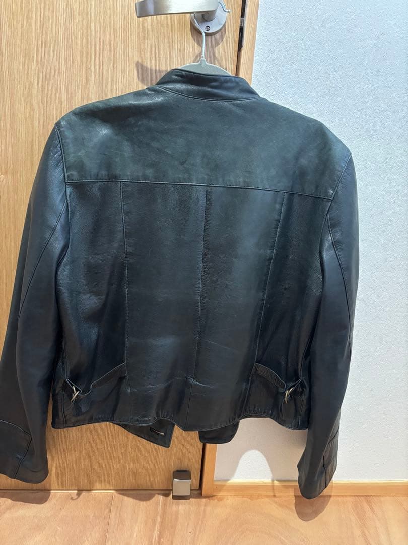 agnes b.　アニエスベー レザー　ナポレオン　レザージャケット　サイズ42