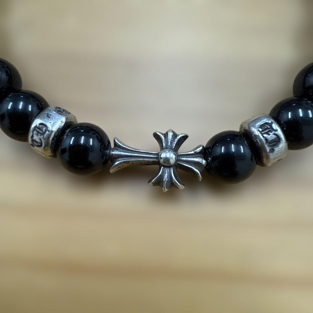 CHROME HEARTS ビーズブレスレット 6mm玉 ホノルル店