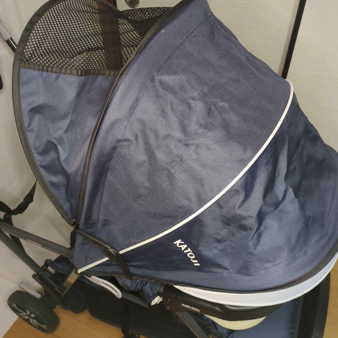 【美品】 KATOJI ベビーカー 2人乗り　二人でゴー　41911