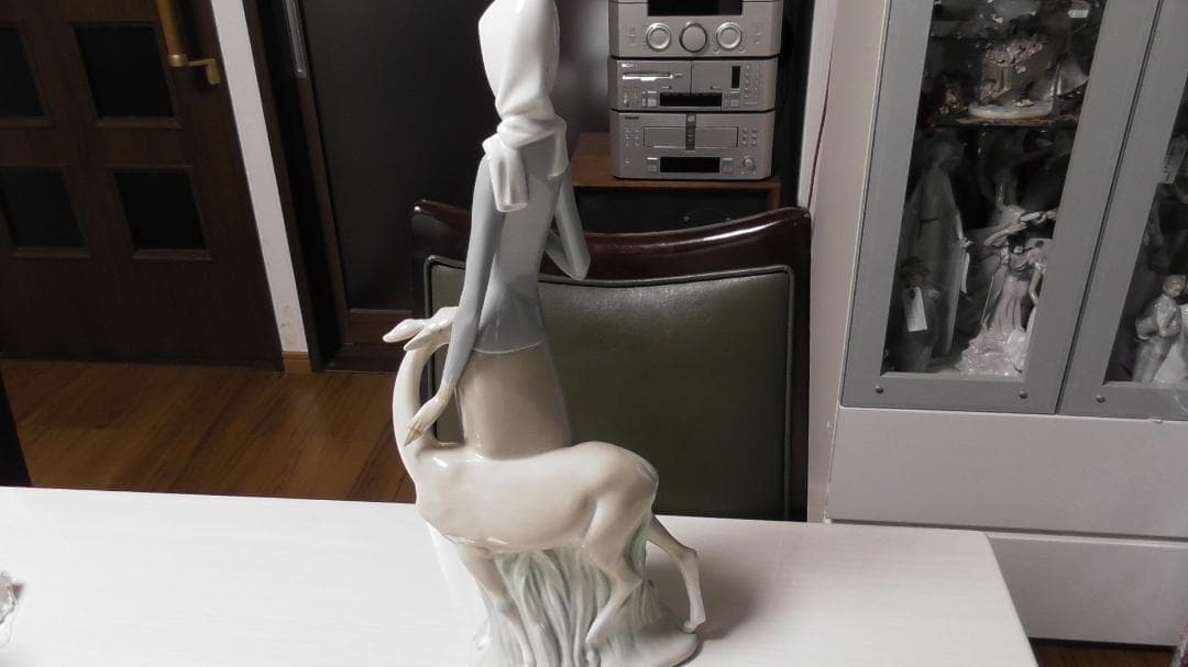 LLADRO　リヤドロ　【Lady with a dog】　リアドロ　Ｌ357