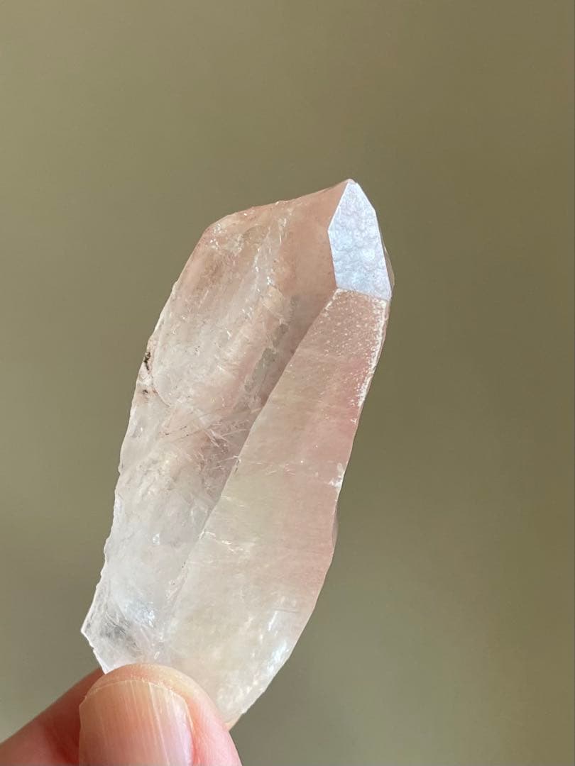 再お値下げ✨ピンクレムリアンシード クリスタル ポイント 大