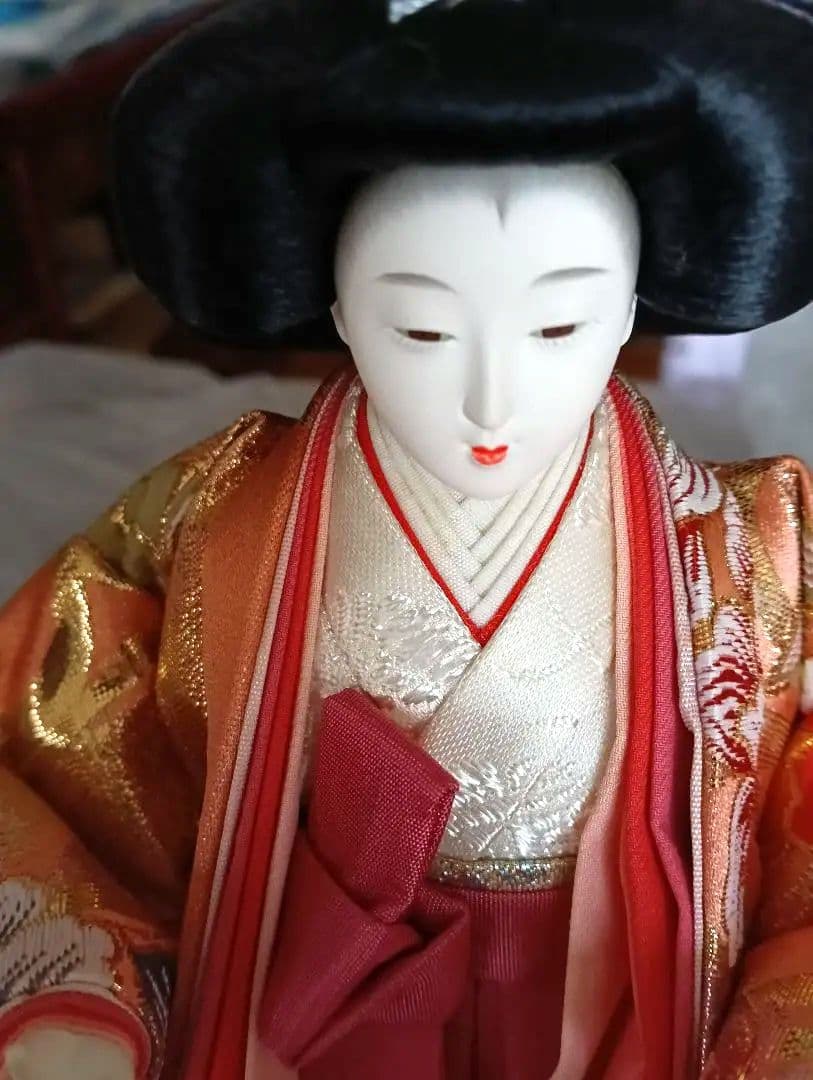 三人官女　お雛様　西陣織