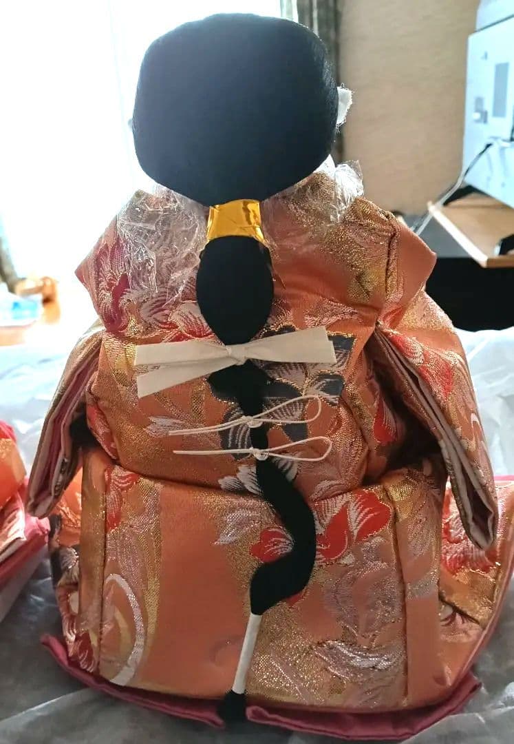 三人官女　お雛様　西陣織