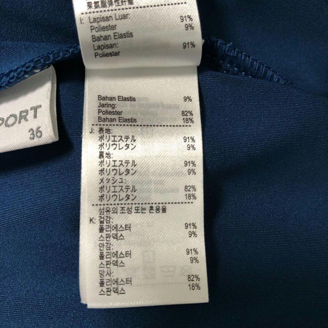 【新品】LACOSTE SPORT テニスドレス ワンピース ネイビー Sサイズ