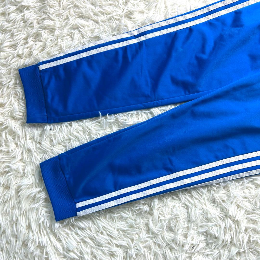 170 M　アディダスオリジナル SST スウェット セットアップ 上下 青