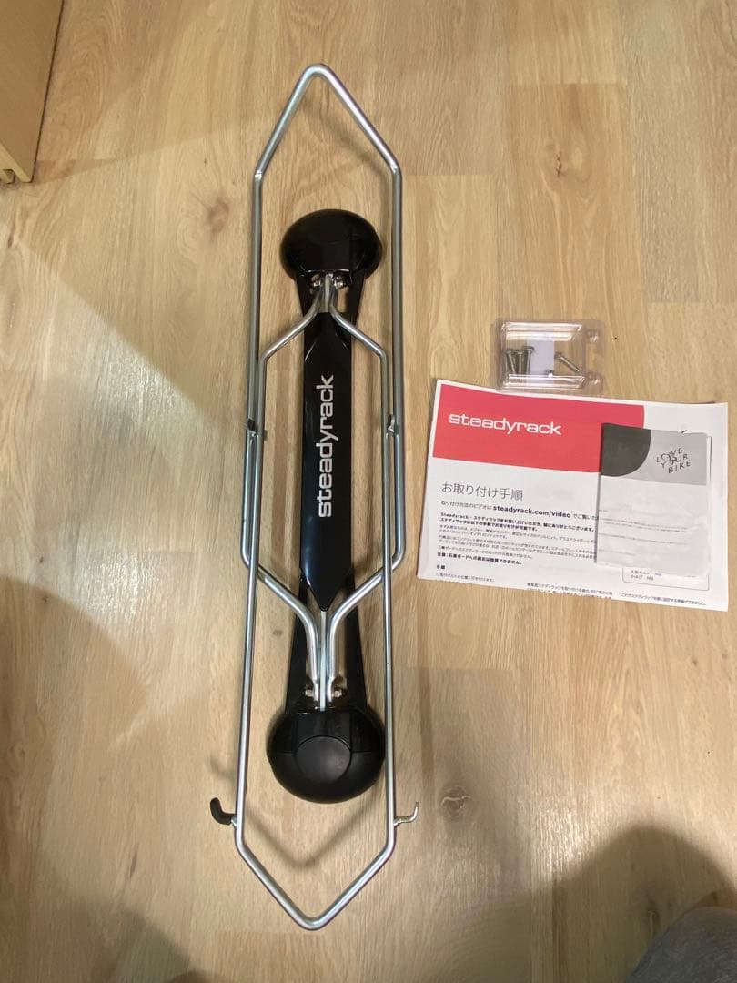 STEADYRACK バイクラック 壁掛け　縦置きファットバイク　希少