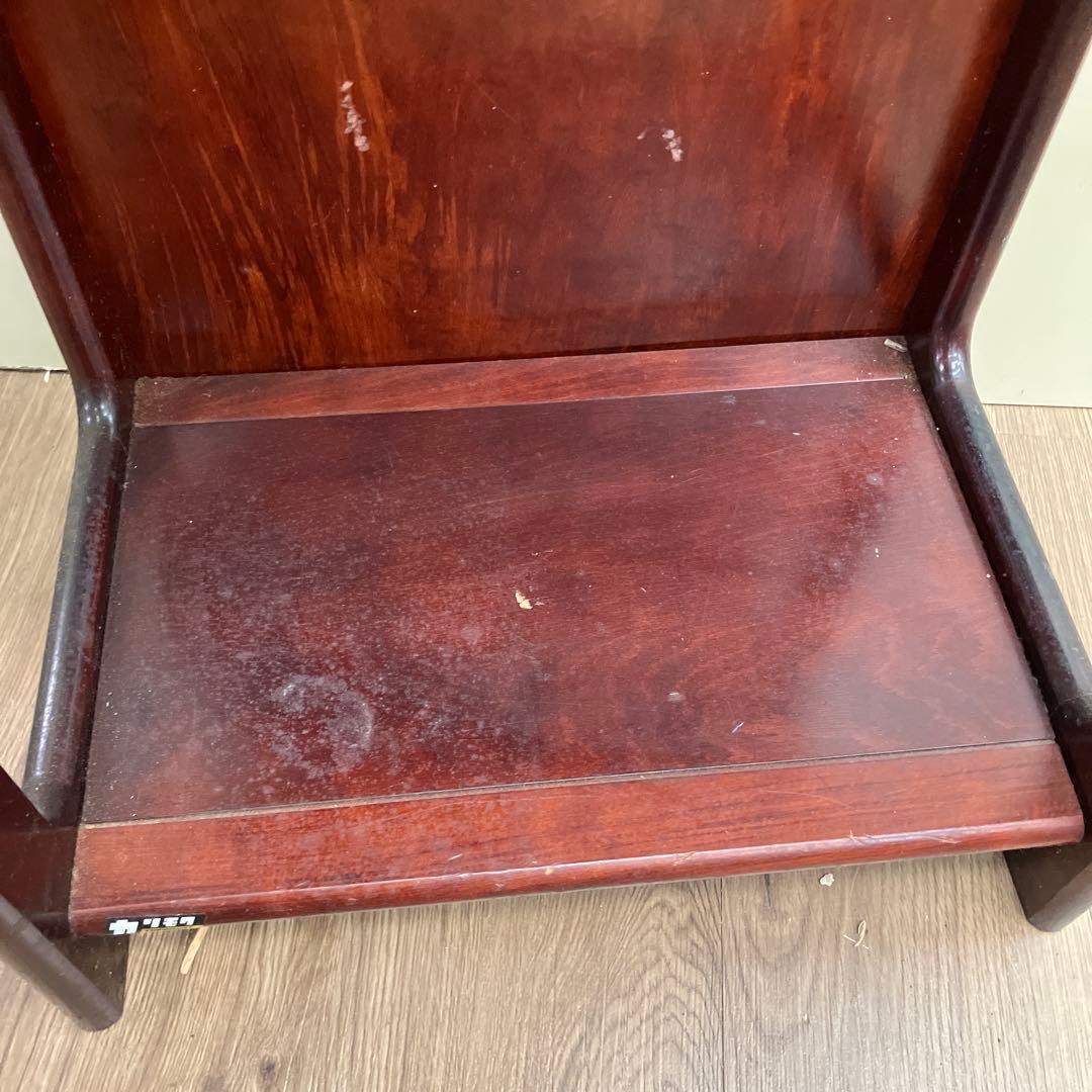 4F カリモク家具 木製 シェルフ 3段 ラック ヴィンテージ アンティーク