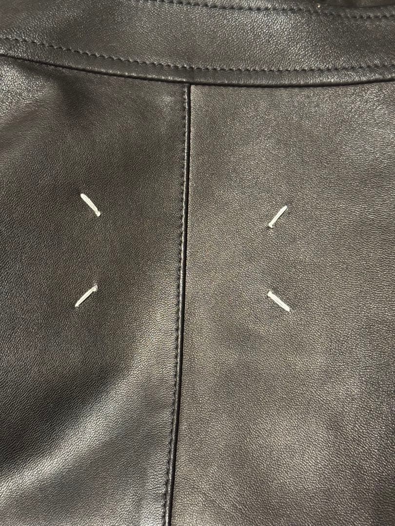 国内正規 美品MaisonMargiela ハの字 ライダース 50 マルジェラ