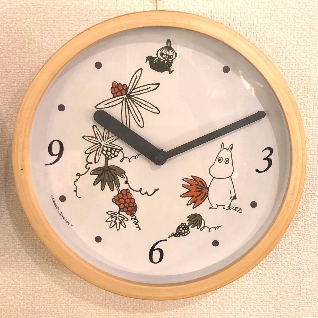 MOOMIN ムーミン　ウォールクロック　壁掛け時計　ロストインバレー　未使用