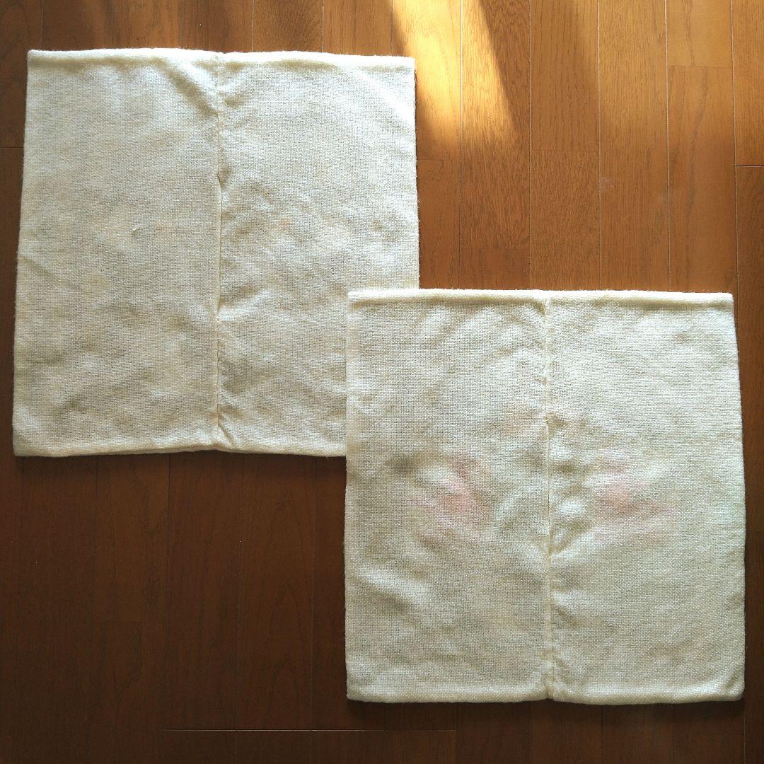 ペルー チチカカ湖 ウロス島 刺繍 クッションカバー 現地購入