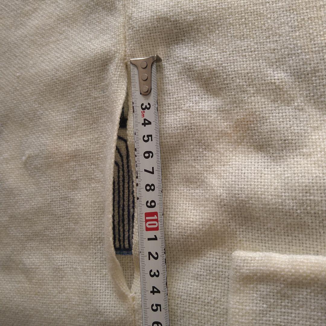 ペルー チチカカ湖 ウロス島 刺繍 クッションカバー 現地購入