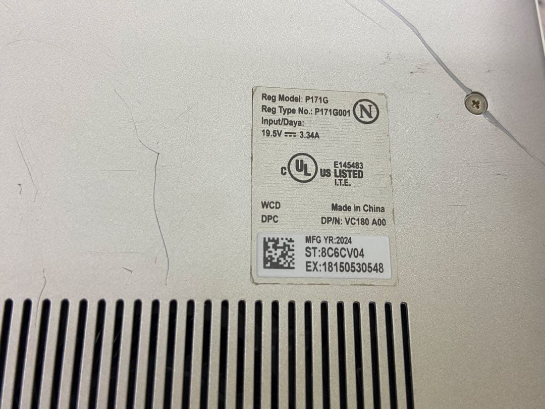 ＊ DELL Core i5 5430 ノートPC シルバー