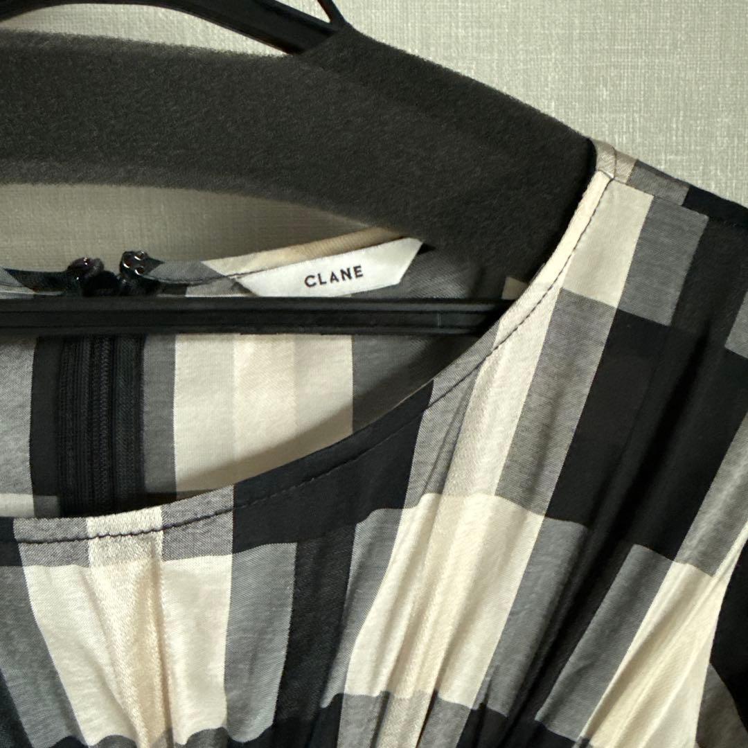 スーツ・フォーマル・ドレス CLANE SHIRRING LONG ONEPIECE