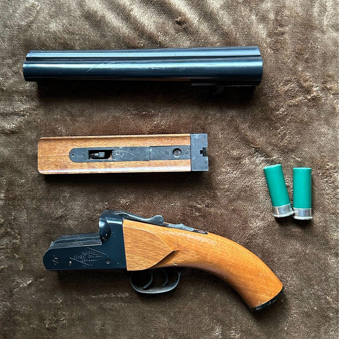 #絶版 モデルガン ハドソン マッドマックス 木製ストック 箱付き/訳あり