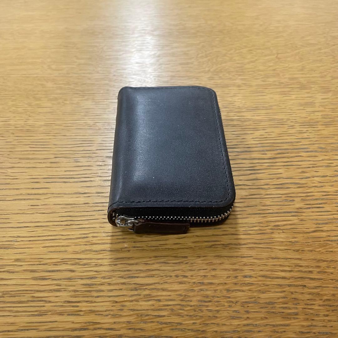 【美品】土屋鞄　ブライドル　ファスナーパース　カードケース　財布