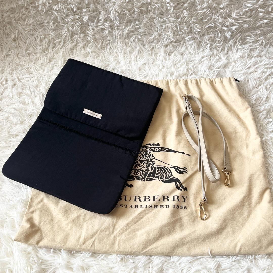 バーバリー キルティング マザーズバッグ トート 2WAY 内部ノバチェック