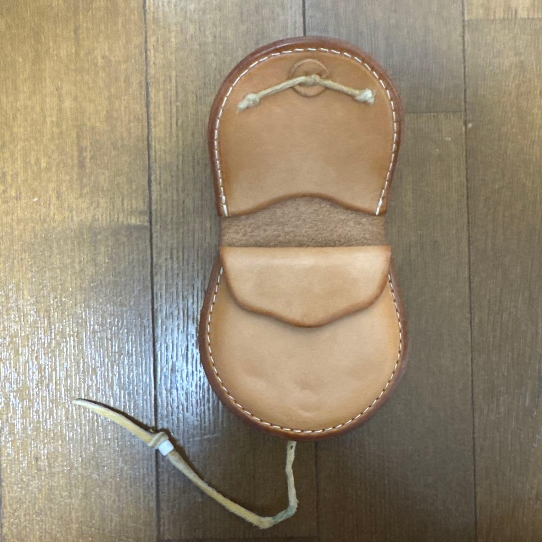 ゴローズ goro's 丸型小銭入れ サドル