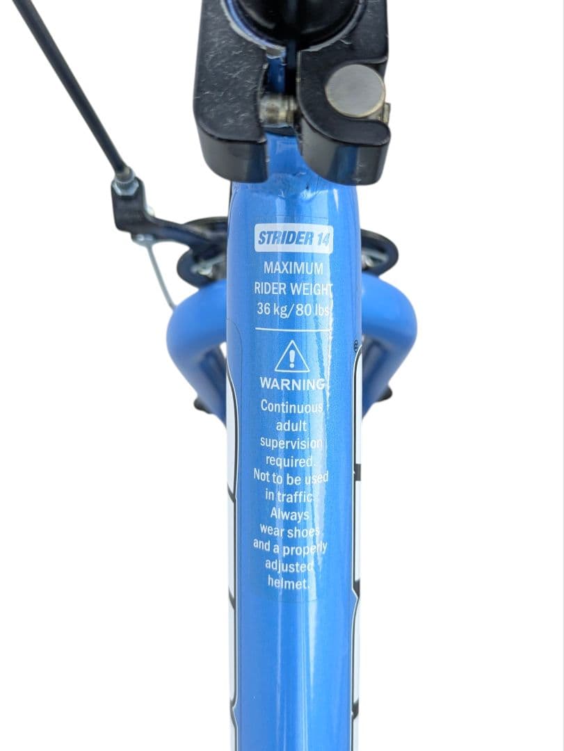 STRIDER 14x 14インチ ペダル付き ブルー　説明書　付属品あり