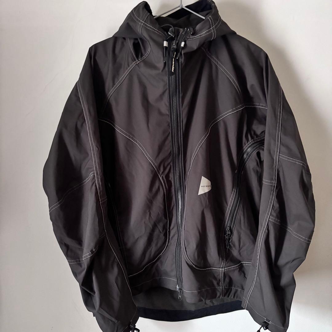 古着and wander マウンテン パーカー ジャケット グレー