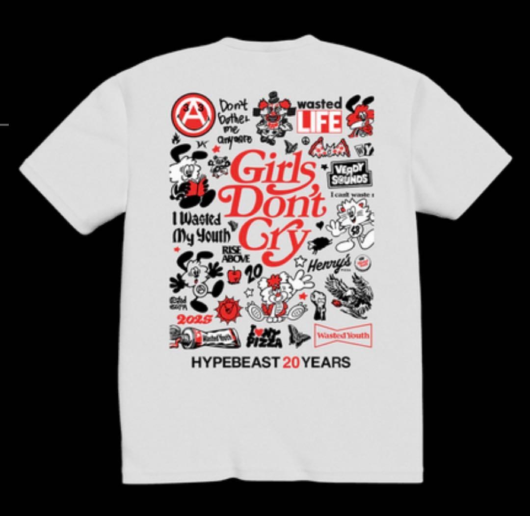 トップス VERDY X HYPEBEAST 20TH ANNIVERSARY