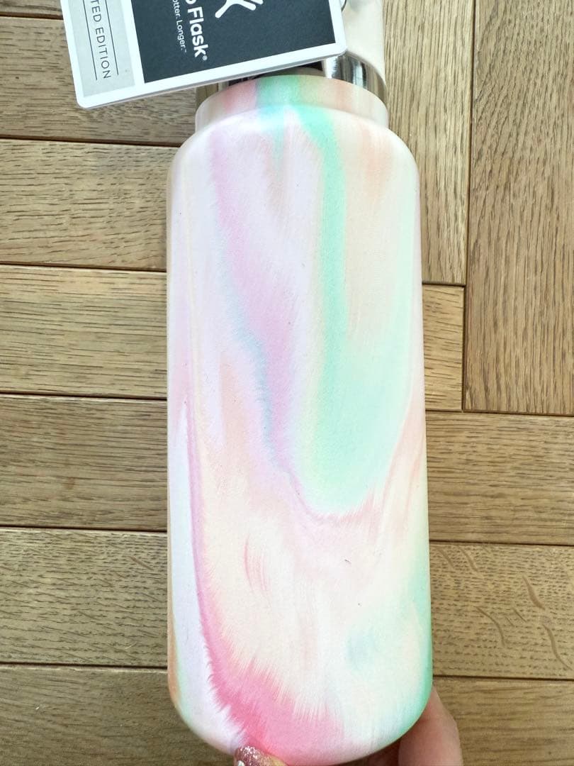 Limited ハイドロフラスク 32oz シュガークラッシュ ストロー付水筒