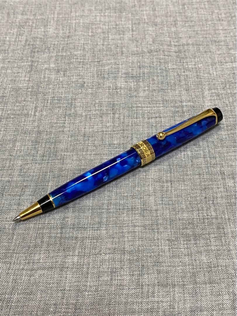コンパス　アウロラ　AURORA　ボールペン　オプティマ　ブルーGT