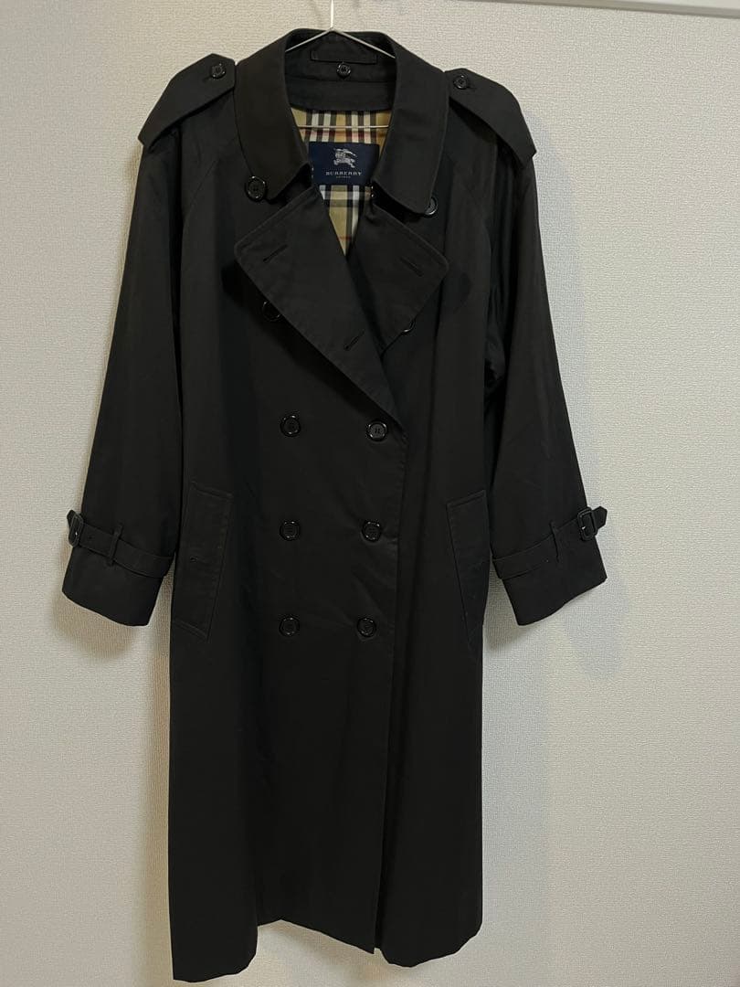【Azulさん】BURBERRY LONDON ブラック トレンチコート