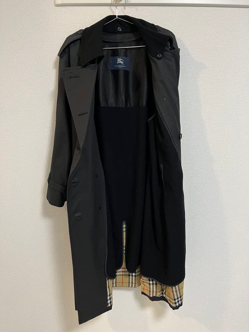 【Azulさん】BURBERRY LONDON ブラック トレンチコート
