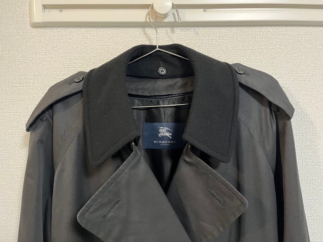 【Azulさん】BURBERRY LONDON ブラック トレンチコート