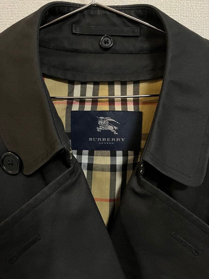 【Azulさん】BURBERRY LONDON ブラック トレンチコート