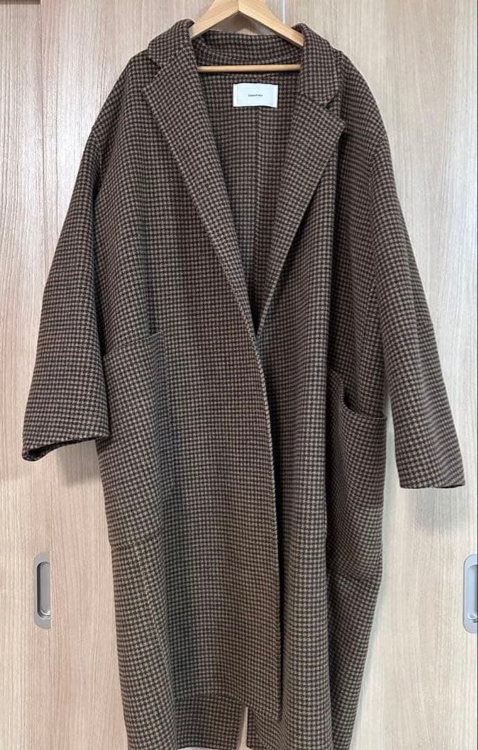 ⭐︎美品⭐︎todayful オーバーチェックコート 36