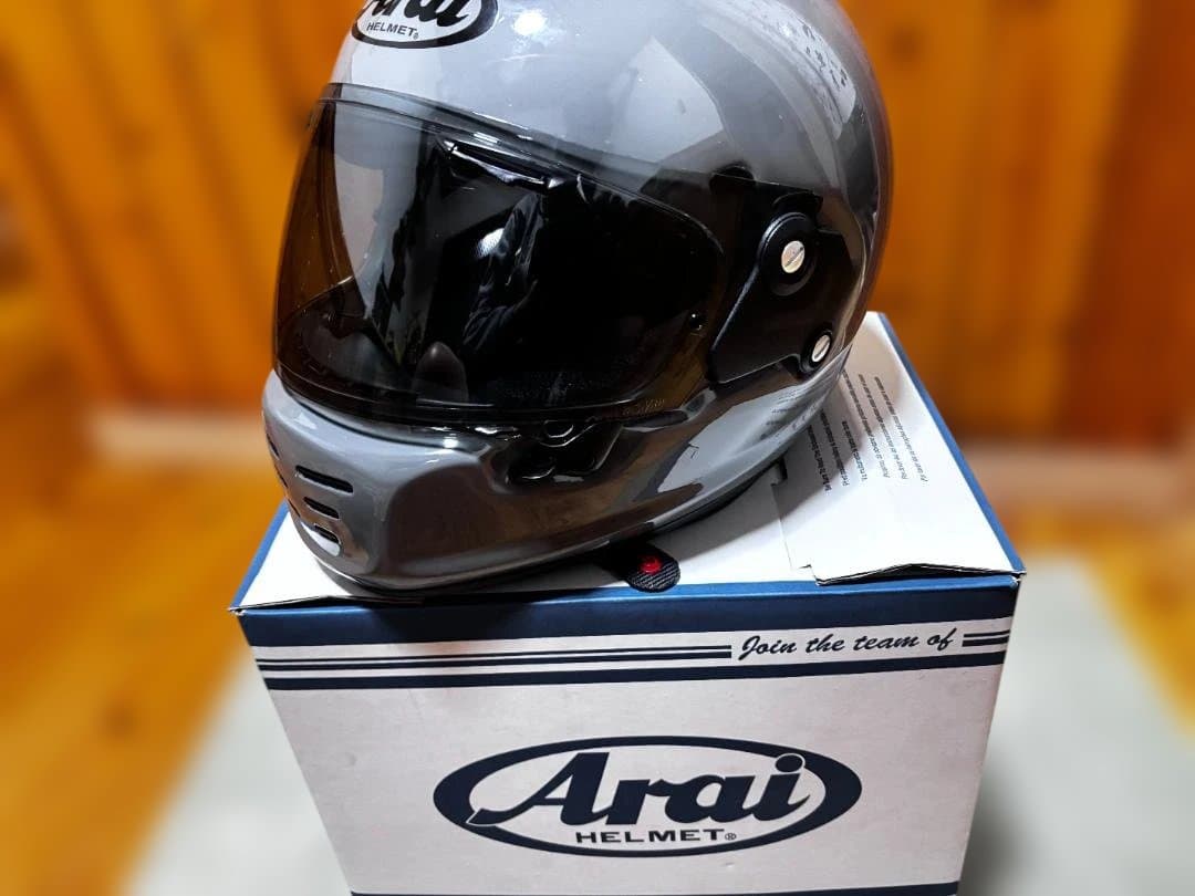 8686Arai ラパイドネオ　グレー　59〜60 L