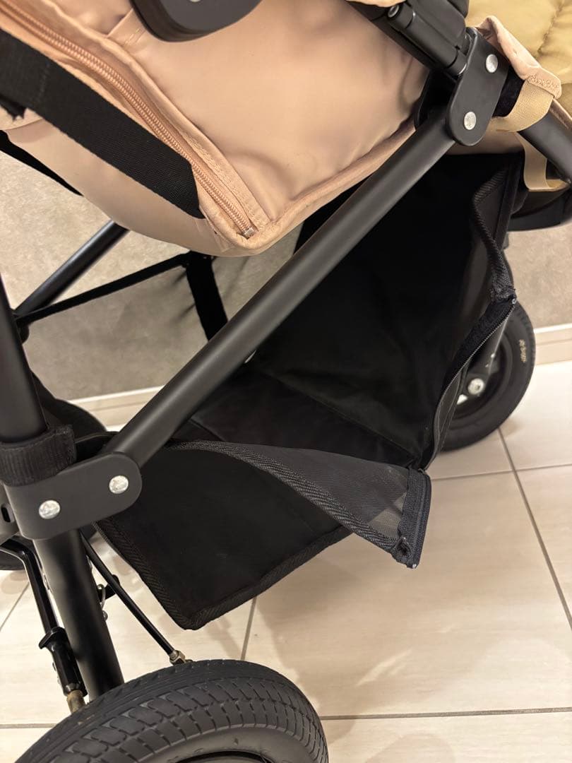 【送料込】エアバギー　ココブレーキ　ダウンフットマフ　ストローラーマット　セット