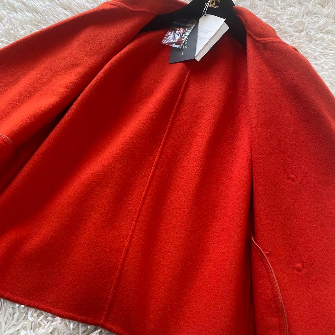 タグ付✨️MaxMara クチートアマーノ バージンウール リバーコート 38