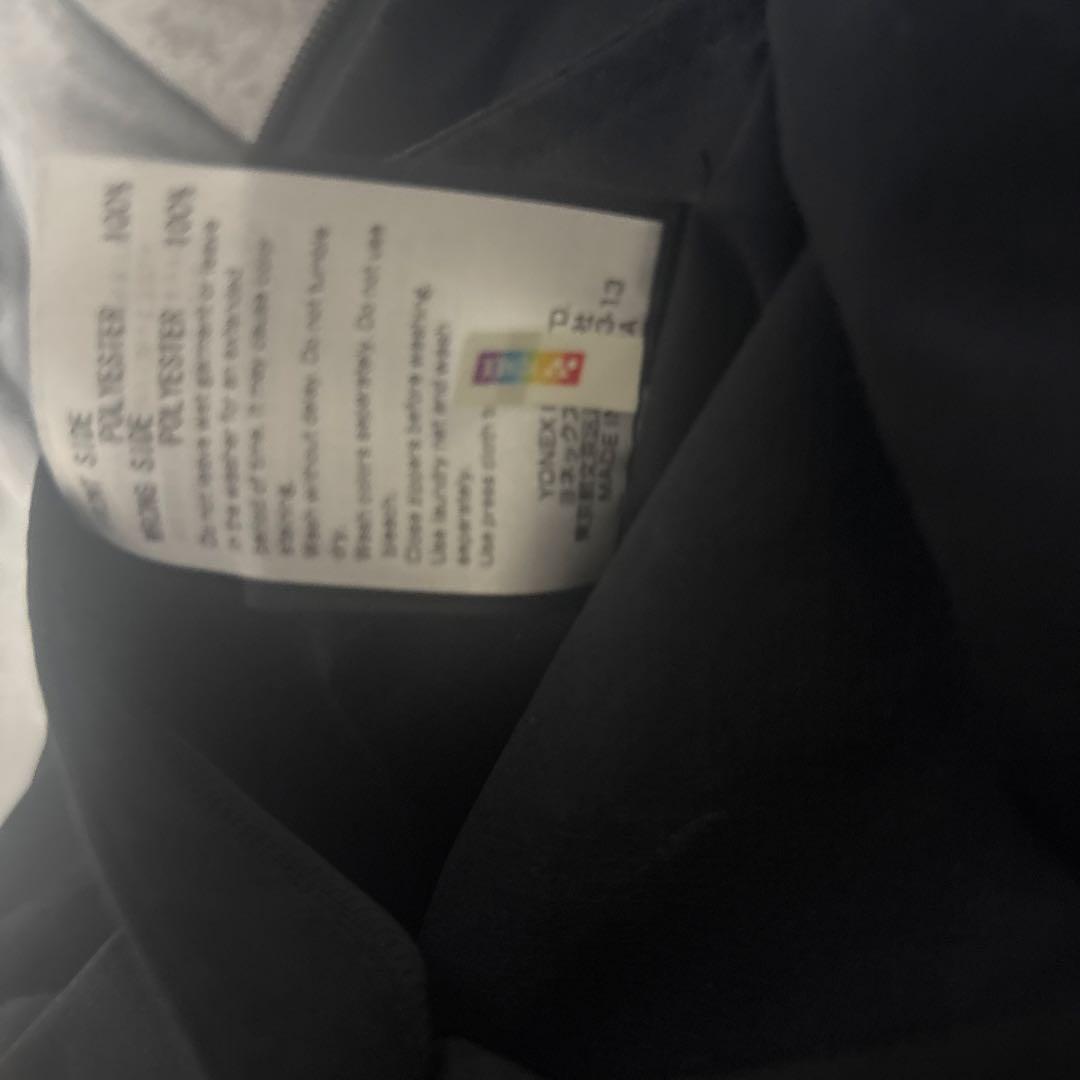 ヨネックス ジップアップジャケット 黒 ベージュ