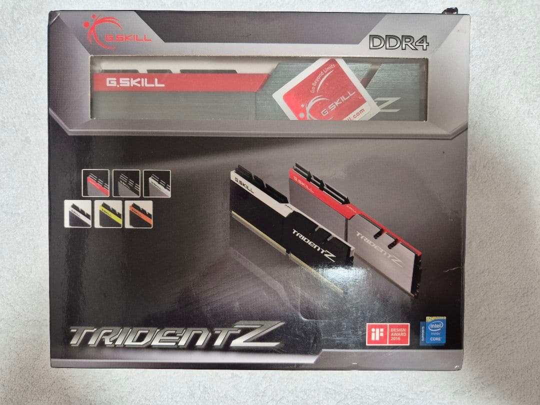 メモリー G.SKILL TRIDENT Z DDR4 16GB (2x8GB)