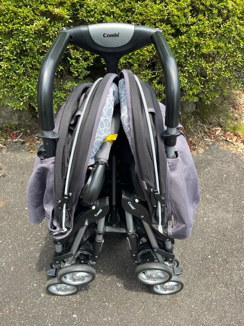 Combi 双子用ベビーカー ブラック