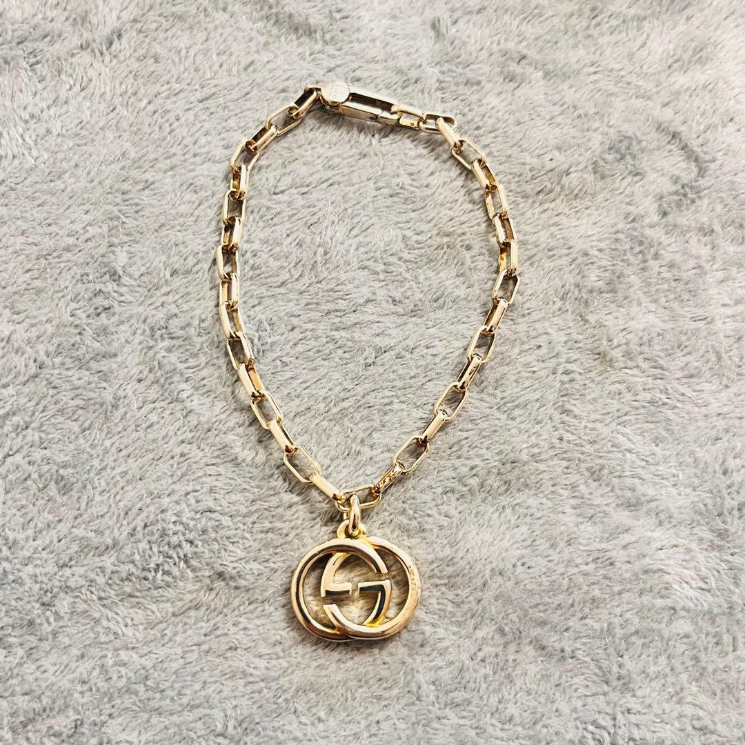 GUCCI グッチ　SV925 GG ロゴ　ブレスレット　アクセサリー