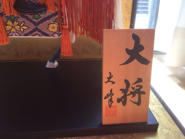 五月人形     子供大将 人形ケース飾り ガラスケース入り