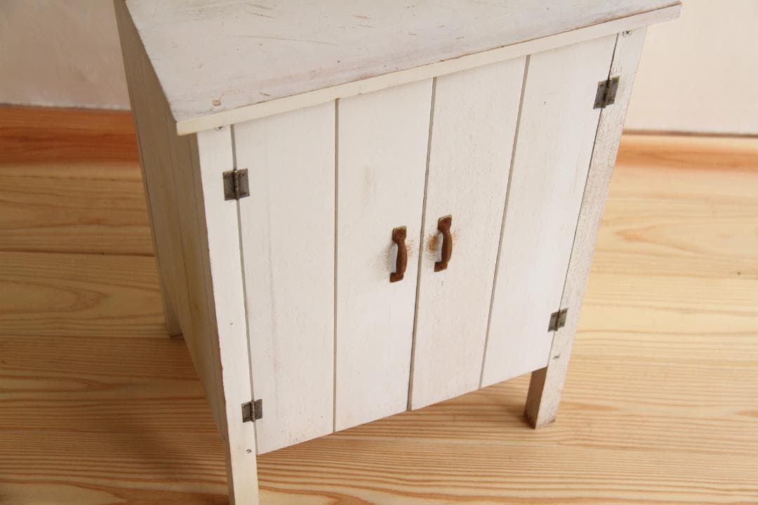 アンティーク　キャビネット　木製　レトロ