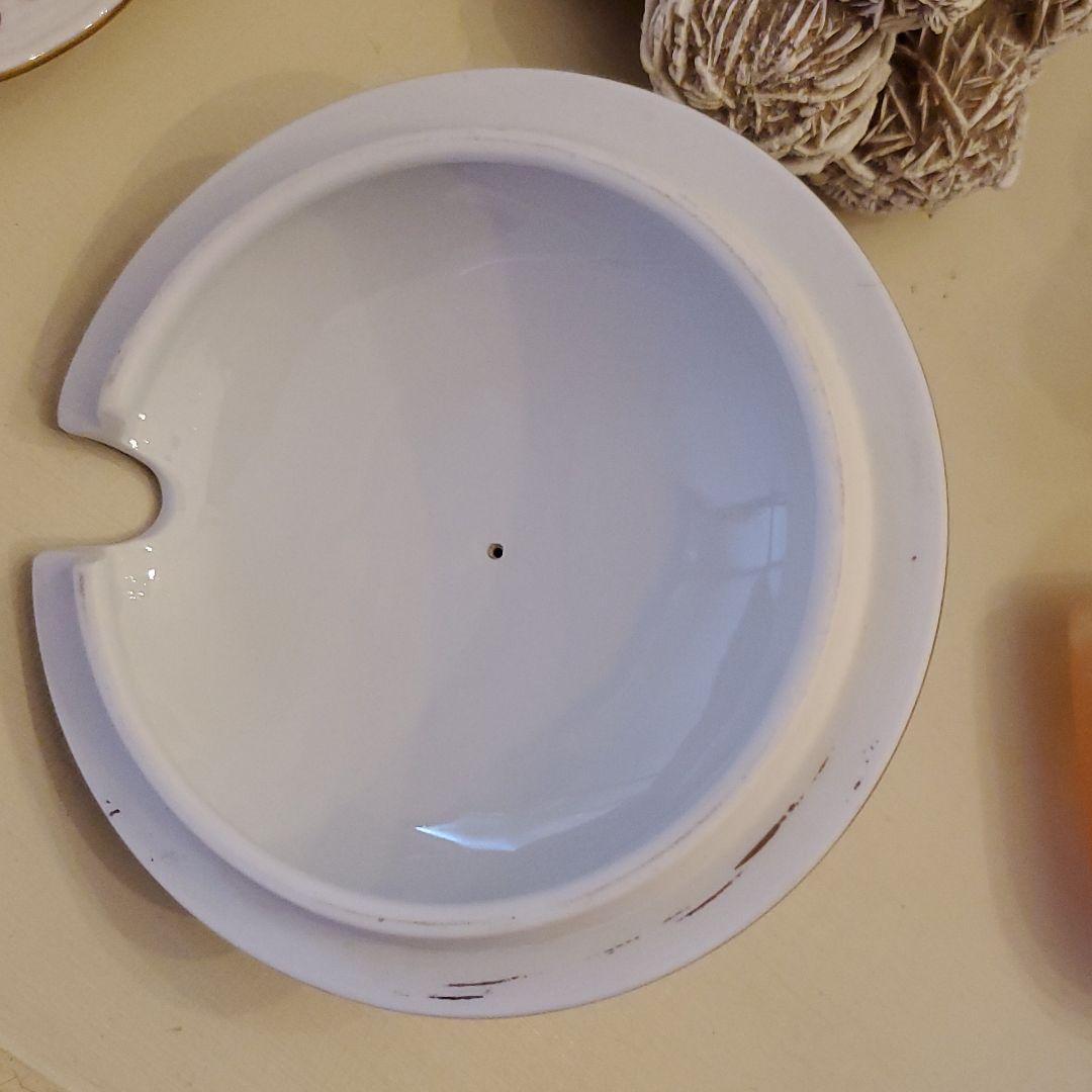 レア　ヘレンド　アポニーピンクシュガーポットカップ受け皿付き　アクセサリーケース