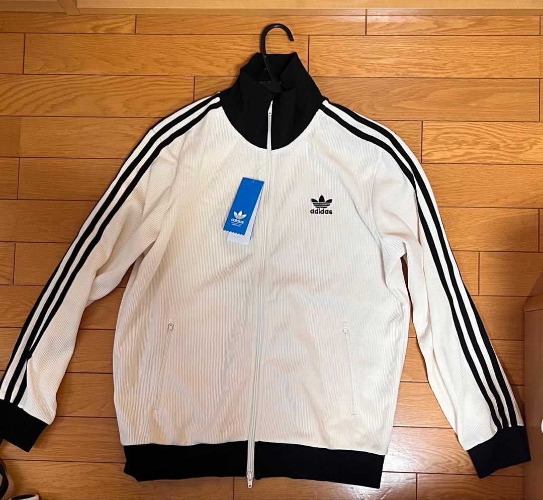 アディダス トラックジャケット ベッケンバウアー ワッフル ホワイト