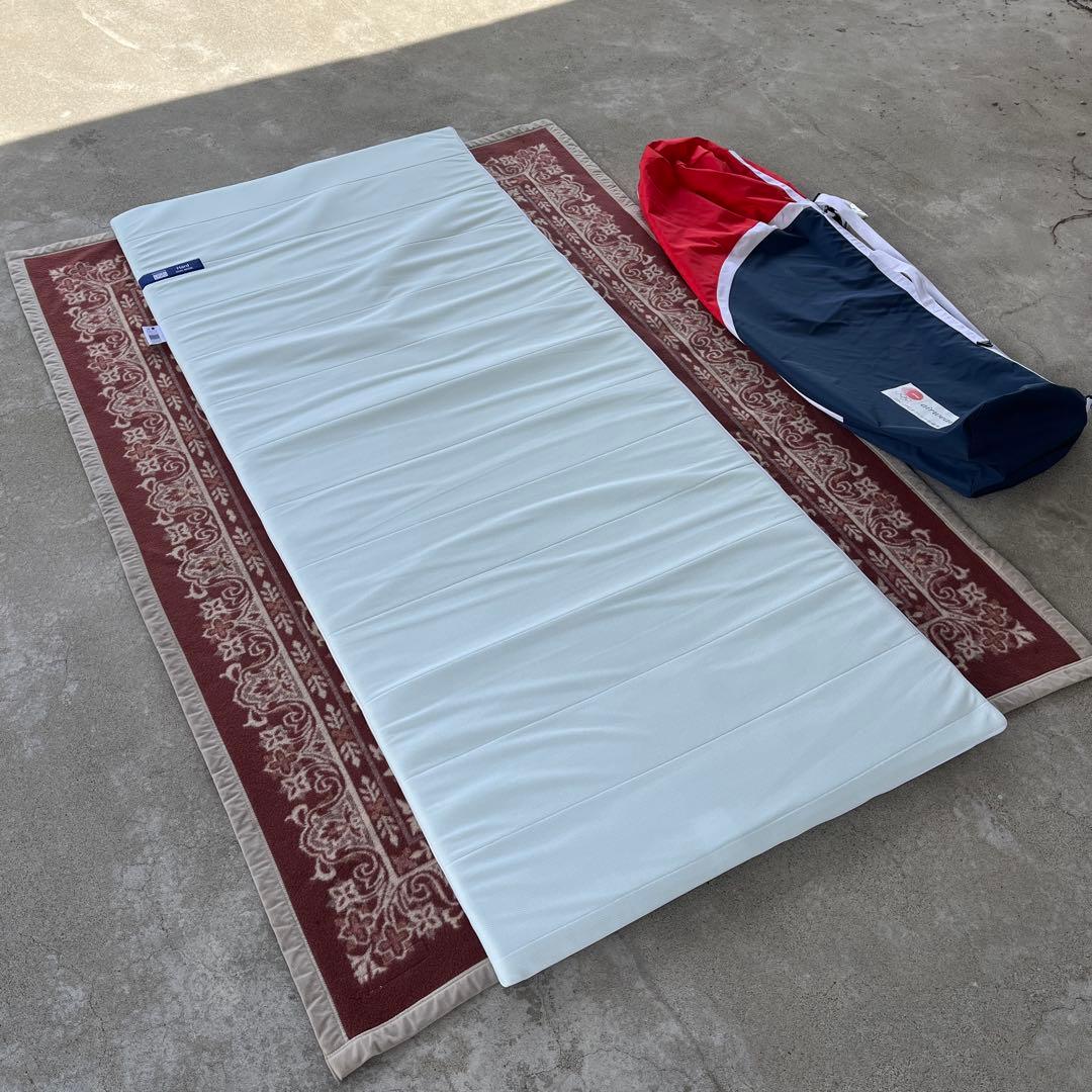 美品 airweave エアウィーヴ◾️ポータブル DUAL MODE マットレス