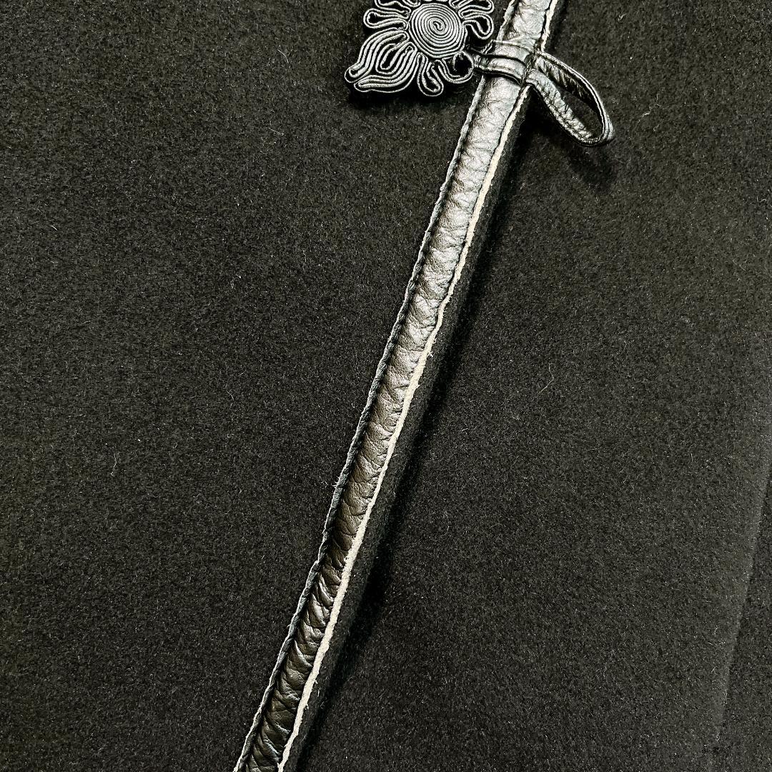 VIVIENNE TAM ヴィヴィアンタム アンゴラ混チャイナジャケット 黒 0