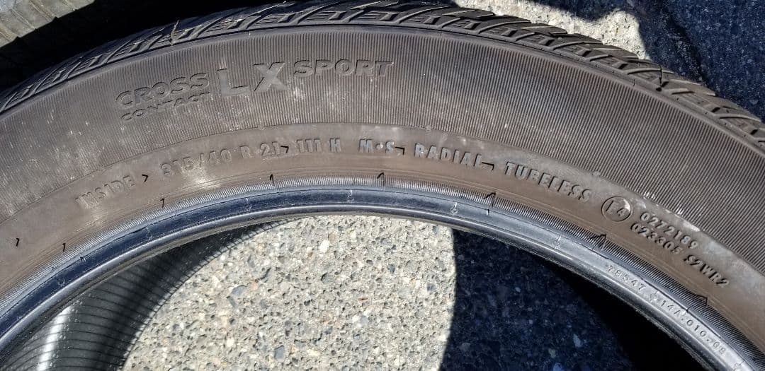 普通タイヤ メルセデス・ベンツ GLS400d 用 2本