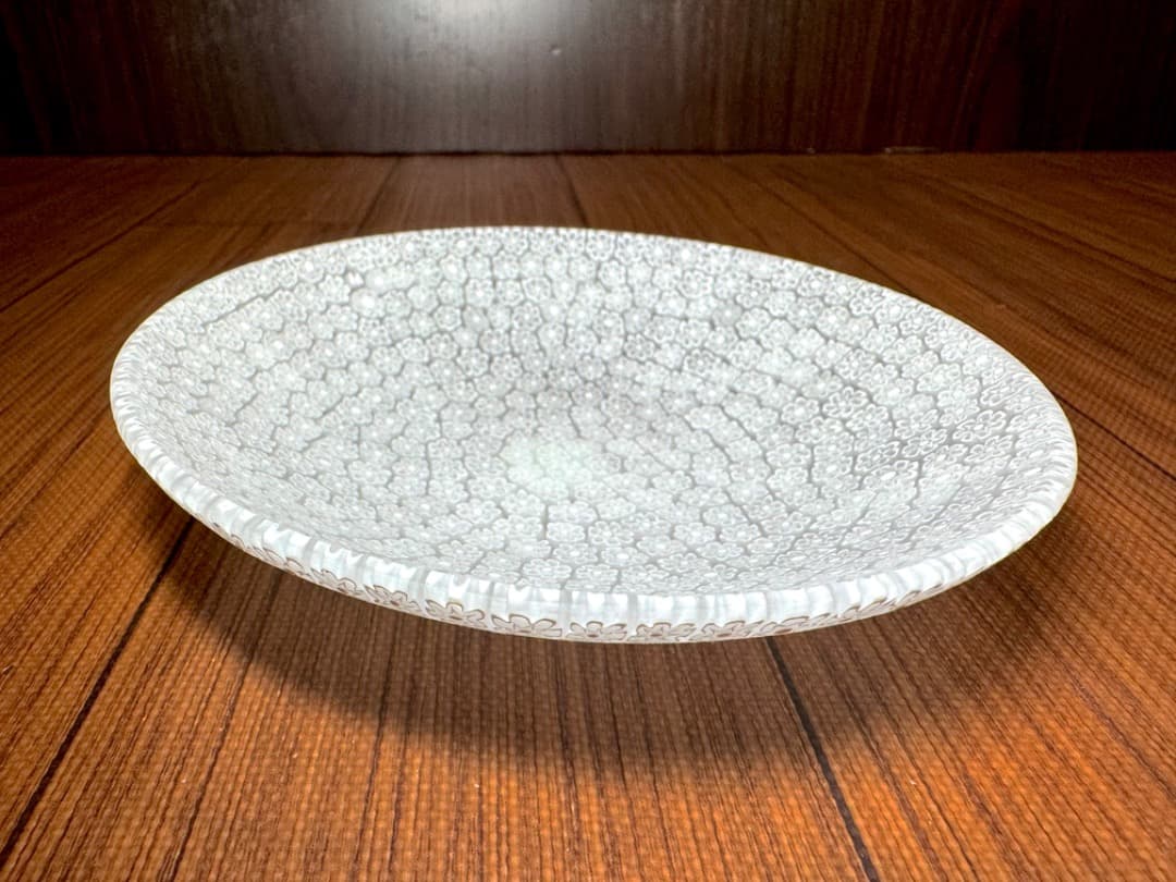 【新品】エルコーレモレッティ ミレフィオーリ プレート 13cm murano