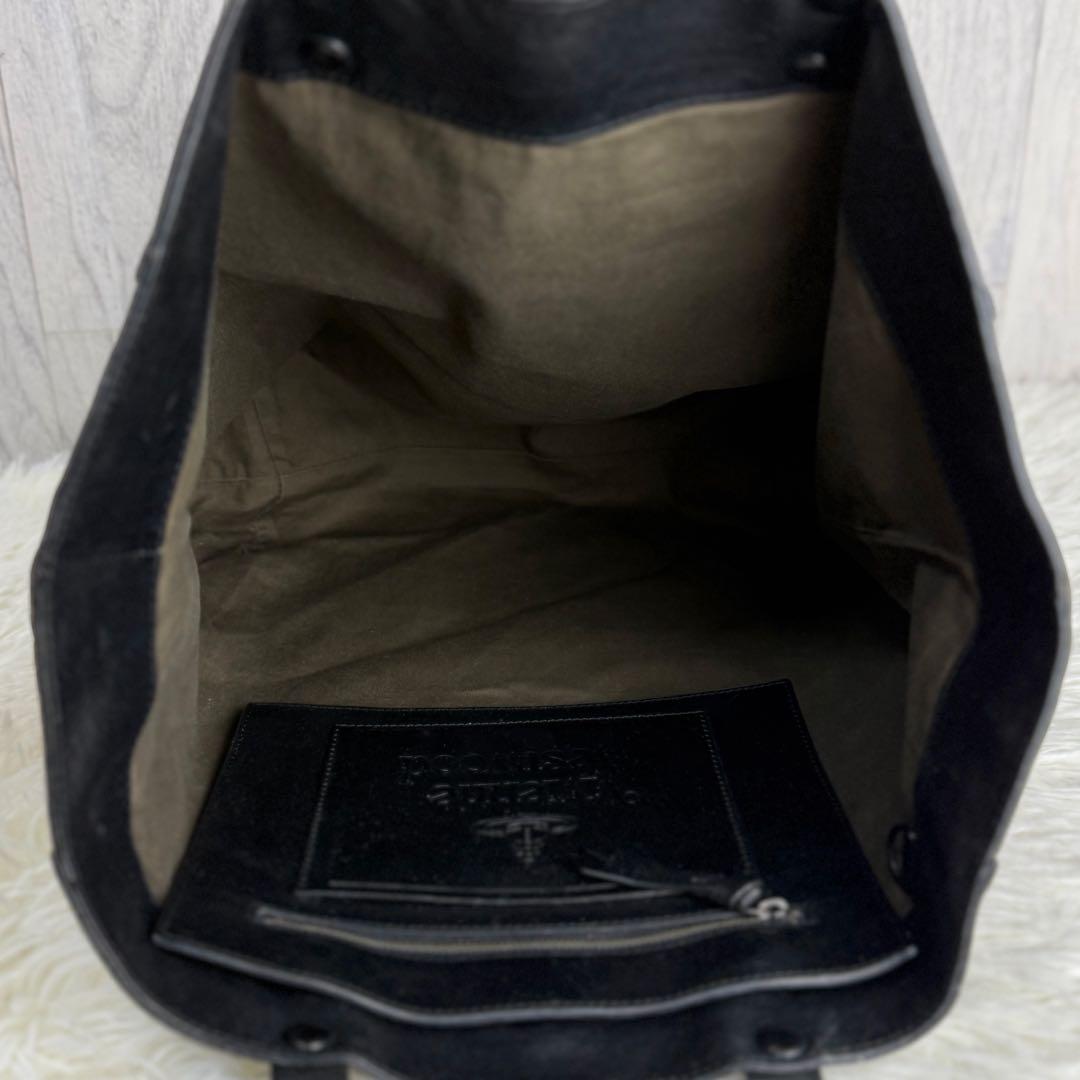 希少♡A4♡ヴィヴィアンウエストウッド オーブ パンチング レザー トートバッグ