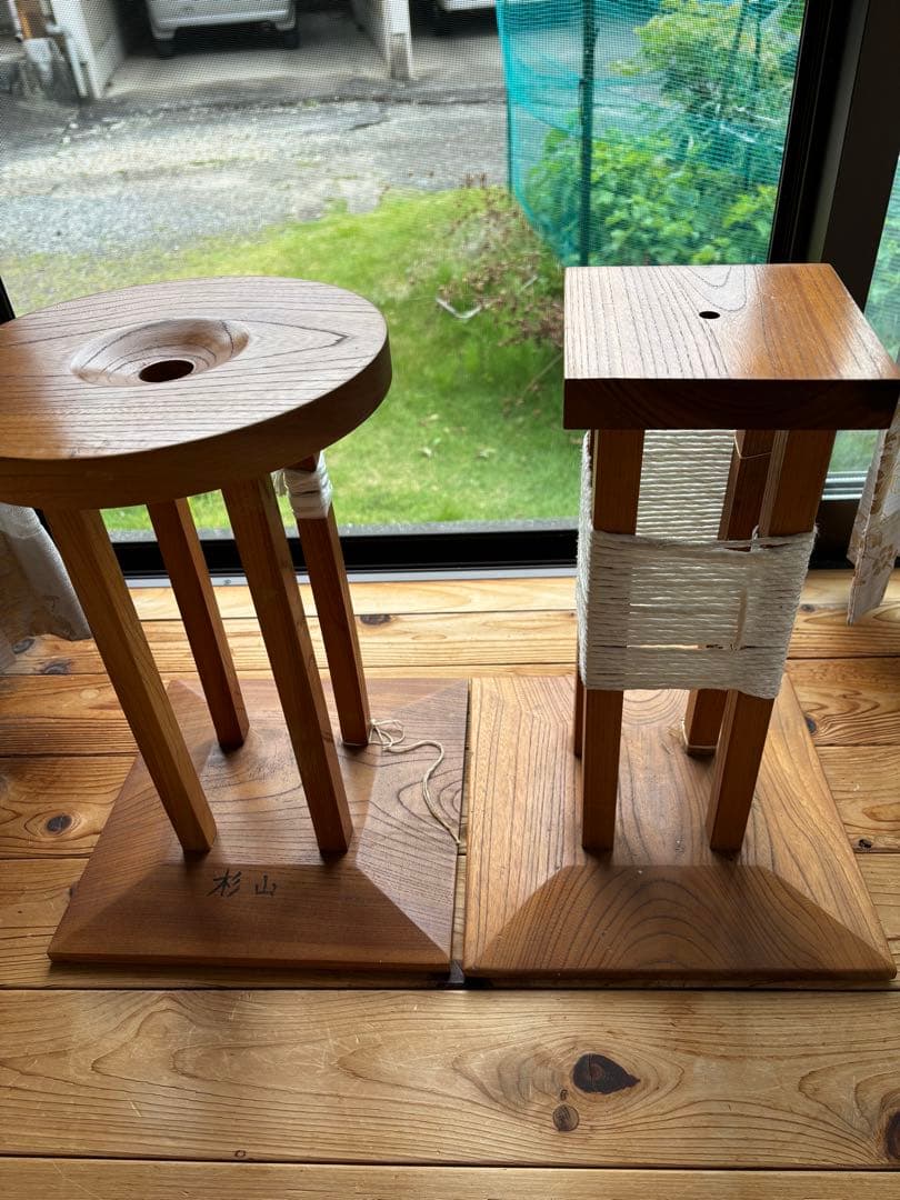 組紐台2台　組み玉つき