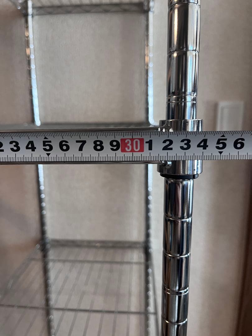 4段スチールラック 2台セット